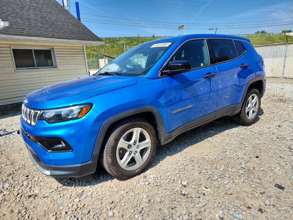JEEP COMPASS 2023 with VIN 3C4NJDAN6PT514596 - Photo from auction