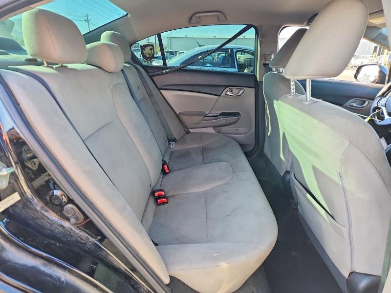 Photo 10 from auction – 2013 HONDA CIVIC with VIN 19XFB2F57DE269323