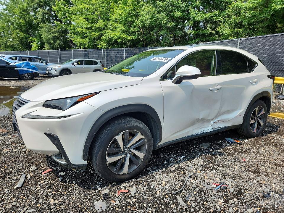 LEXUS NX 300 2019 with VIN JTJBARBZ8K2194500 - Photo from auction