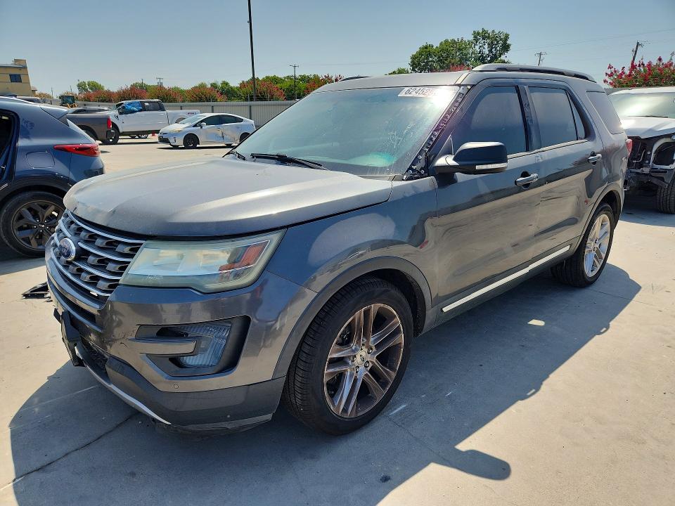 FORD EXPLORER 2016 with VIN 1FM5K7D89GGC33316 - Photo from auction