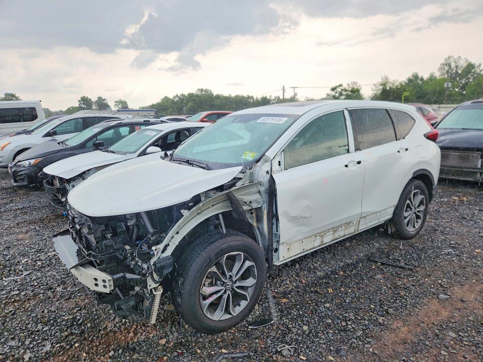 HONDA CR-V 2021 with VIN 7FART6H88ME016552 - Photo from auction