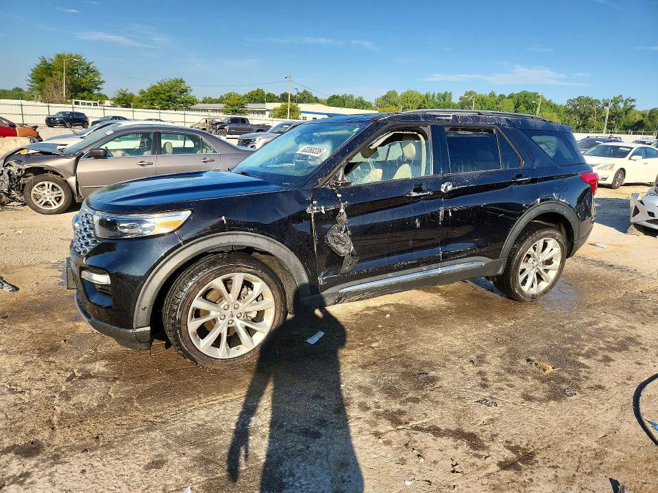 FORD EXPLORER 2021 with VIN 1FM5K8HCXMGB86054 - Photo from auction