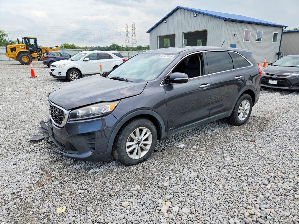 KIA SORENTO 2019 with VIN 5XYPGDA31KG439960 - Photo from auction