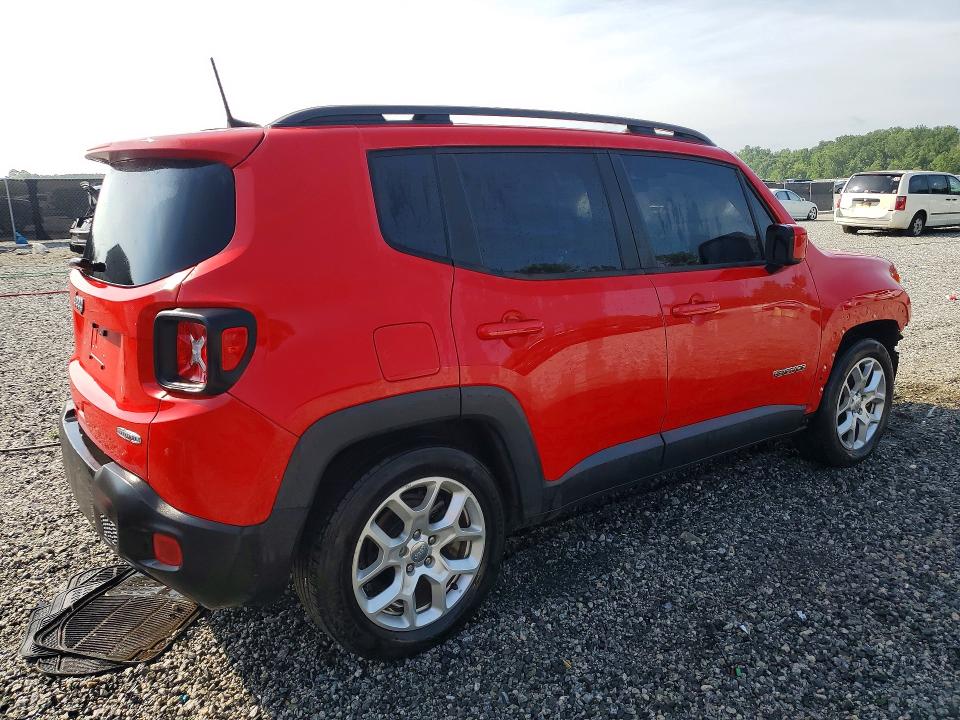 Photo 3 from auction – 2018 JEEP RENEGADE with VIN ZACCJABB8JPH97902