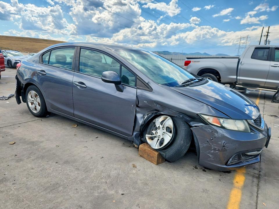 Photo 4 from auction – 2013 HONDA CIVIC with VIN 19XFB2F51DE018345