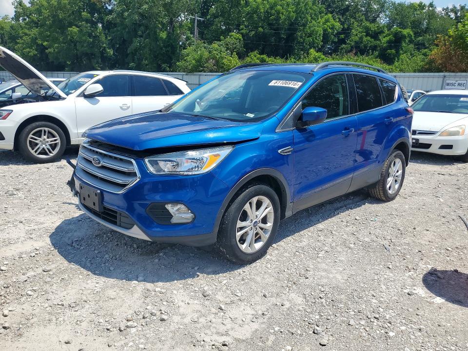 FORD ESCAPE 2018 with VIN 1FMCU0GD3JUC56505 - Photo from auction