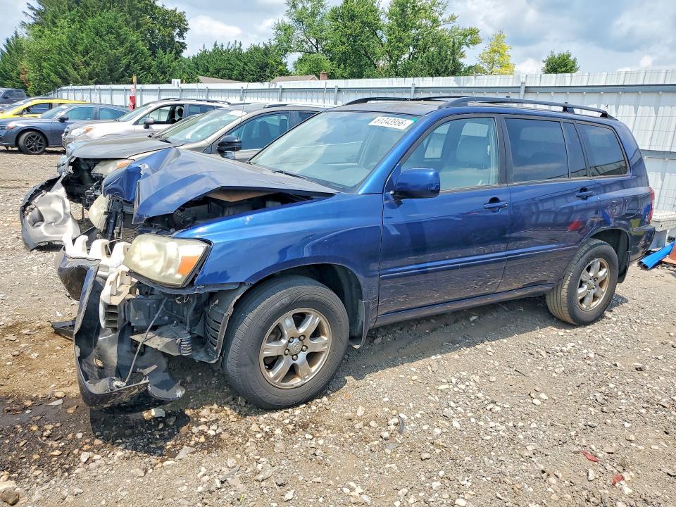 TOYOTA HIGHLANDER 2006 with VIN JTEEP21A660142300 - Photo from auction