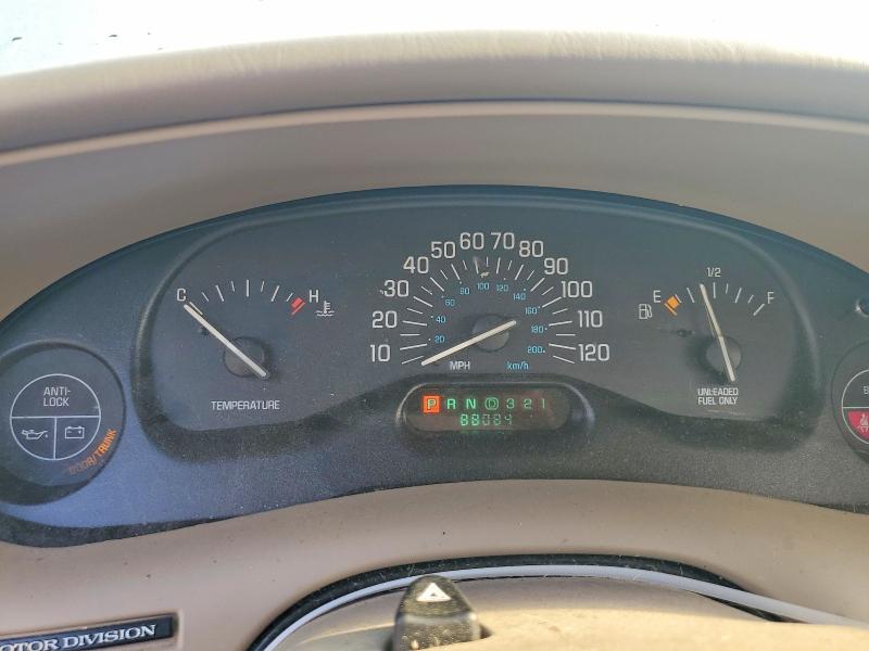Photo 9 from auction – 1998 BUICK CENTURY with VIN 2G4WY52M5W1593072