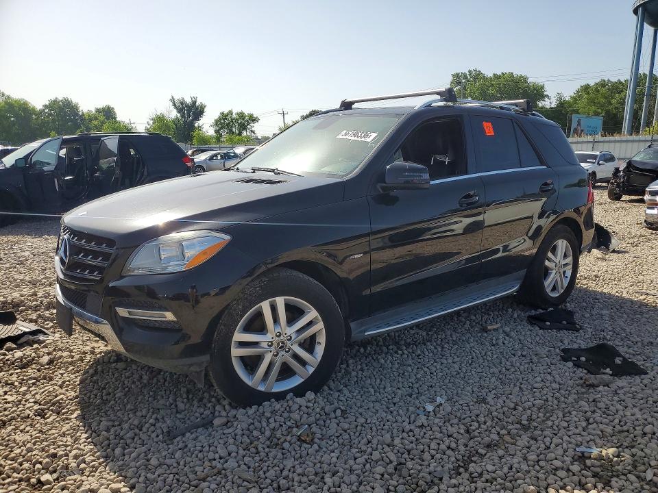MERCEDES-BENZ ML 2012 with VIN 4JGDA2EB3CA013372 - Photo from auction