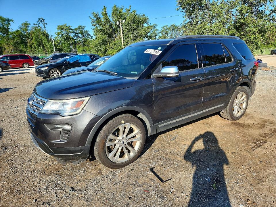FORD EXPLORER 2019 with VIN 1FM5K8D81KGA05776 - Photo from auction