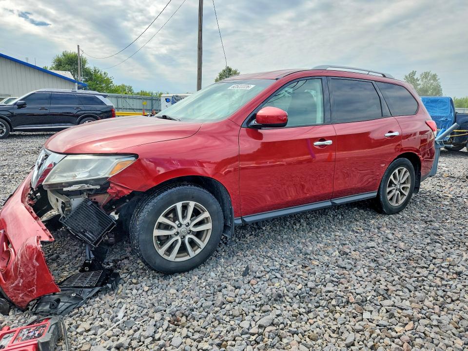 NISSAN PATHFINDER 2015 with VIN 5N1AR2MM2FC654116 - Photo from auction