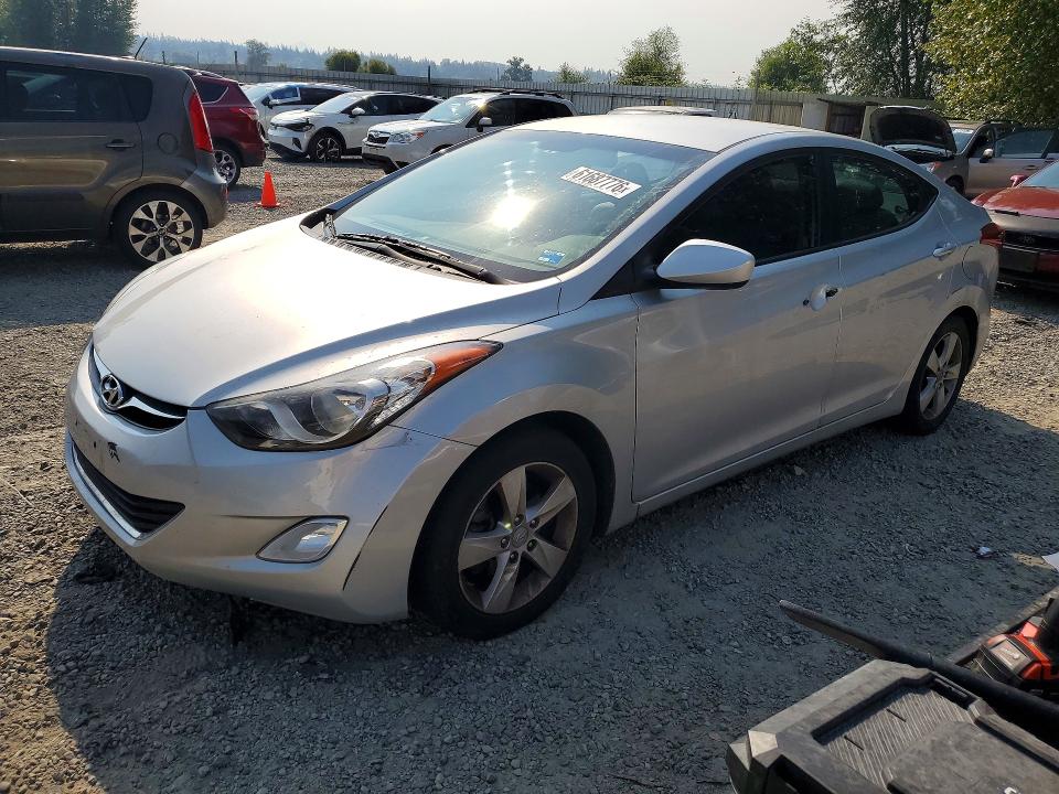 HYUNDAI ELANTRA 2013 with VIN KMHDH4AE7DU530620 - Photo from auction