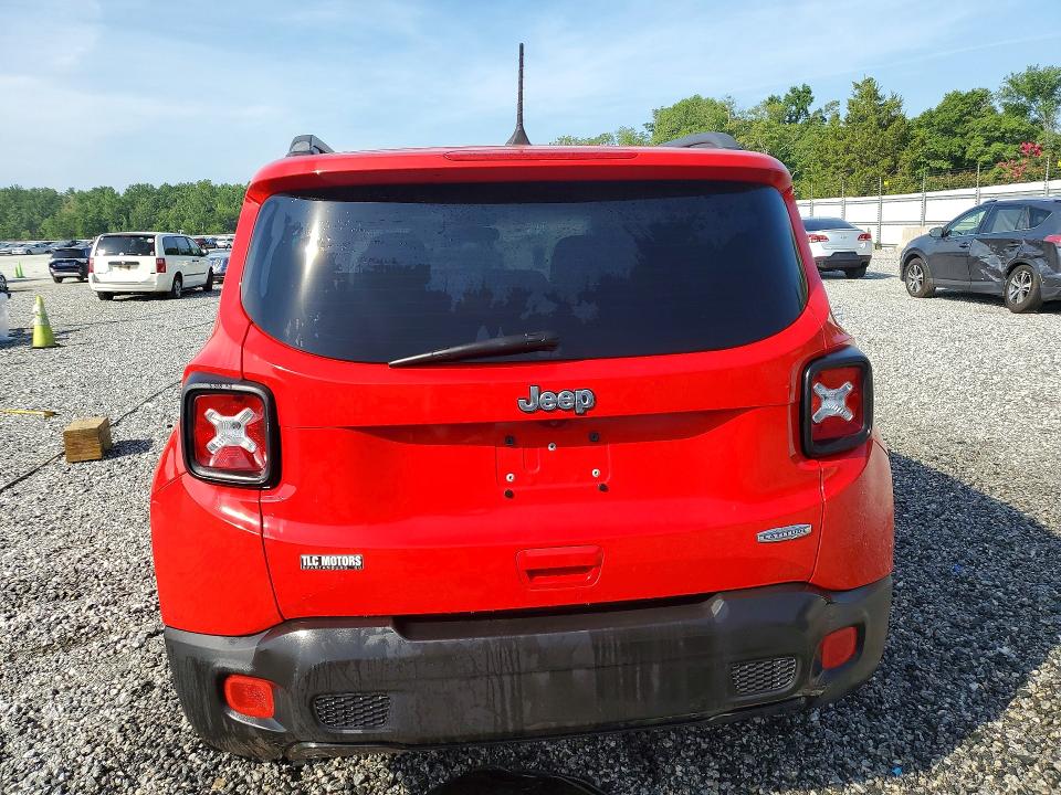 Photo 6 from auction – 2018 JEEP RENEGADE with VIN ZACCJABB8JPH97902