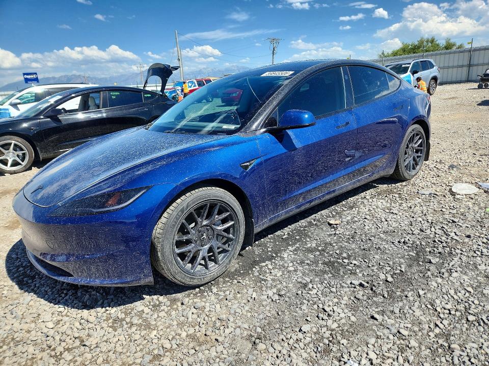 TESLA MODEL 3 2024 with VIN 5YJ3E1EB3RF809490 - Photo from auction