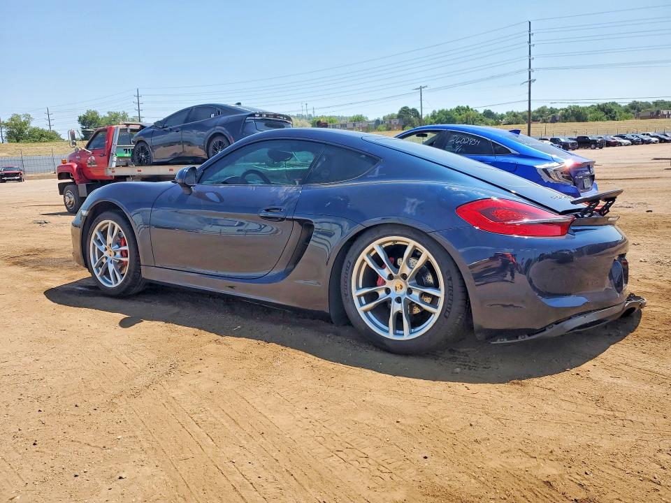 Photo 2 from auction – 2015 PORSCHE CAYMAN with VIN WP0AB2A83FK180201