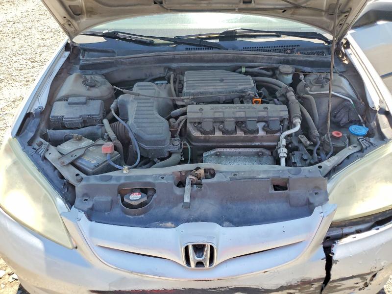 Photo 11 from auction – 2005 HONDA CIVIC with VIN 2HGES16485H555783
