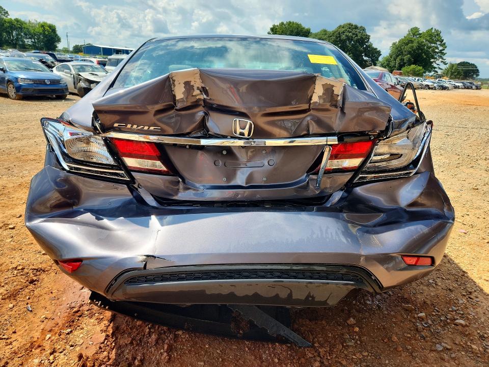 Photo 6 from auction – 2015 HONDA CIVIC with VIN 19XFB2F57FE239838