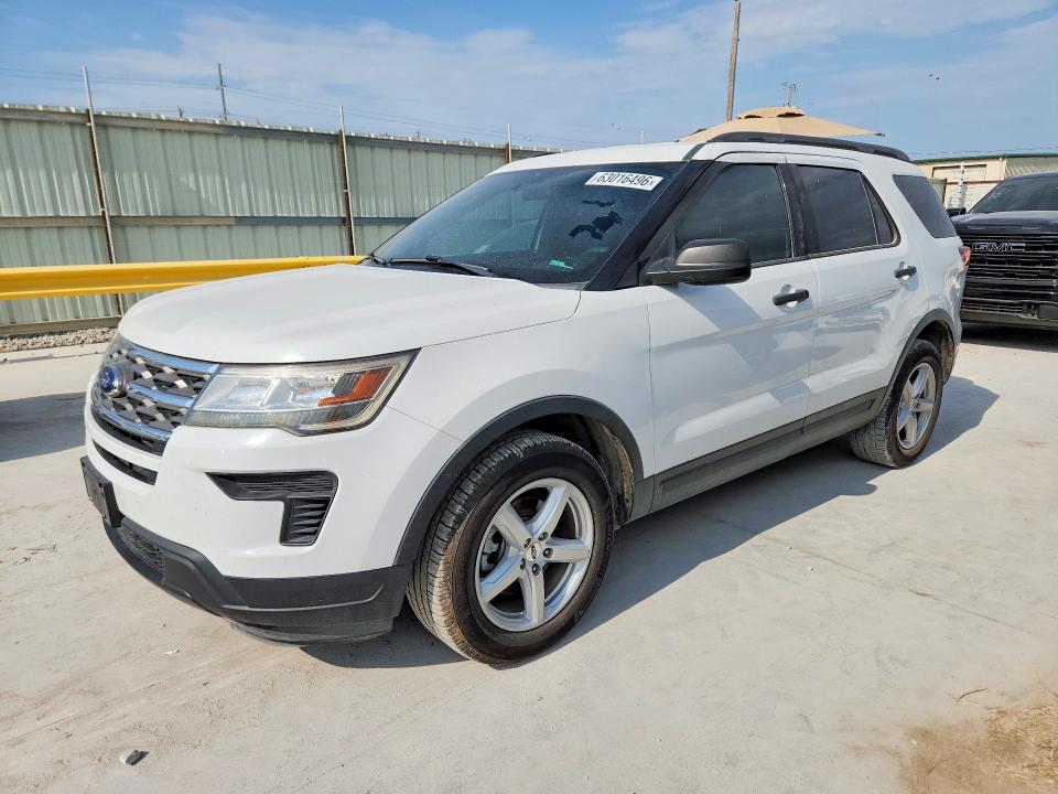 FORD EXPLORER 2018 with VIN 1FM5K7B83JGA67224 - Photo from auction
