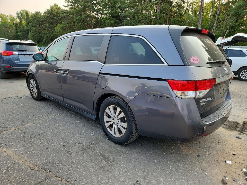 Photo 2 from auction – 2015 HONDA ODYSSEY with VIN 5FNRL5H63FB057145