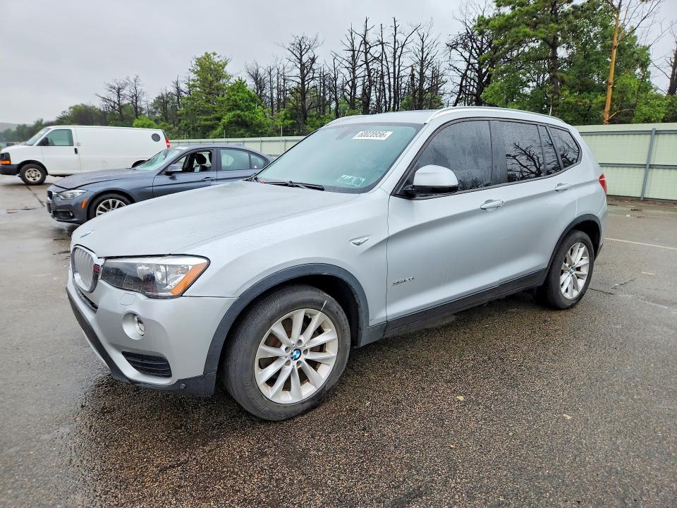 BMW X3 2015 with VIN 5UXWX9C56F0D47991 - Photo from auction