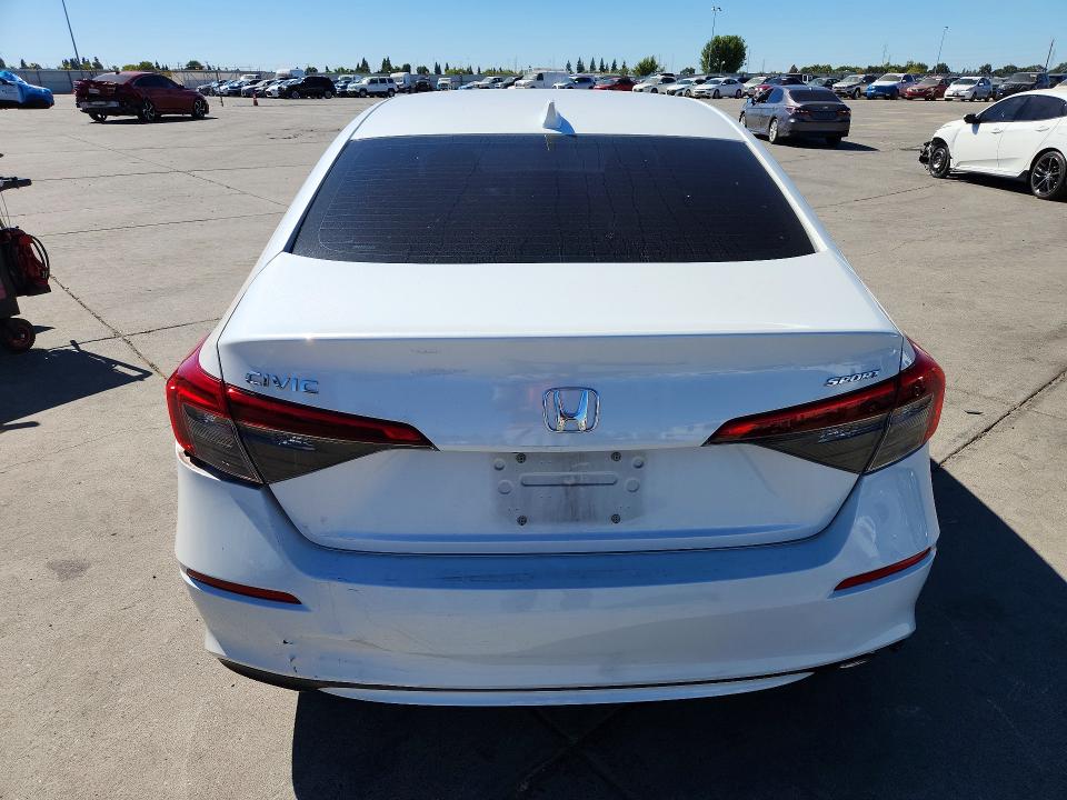 Photo 6 from auction – 2022 HONDA CIVIC with VIN 2HGFE2F51NH547339