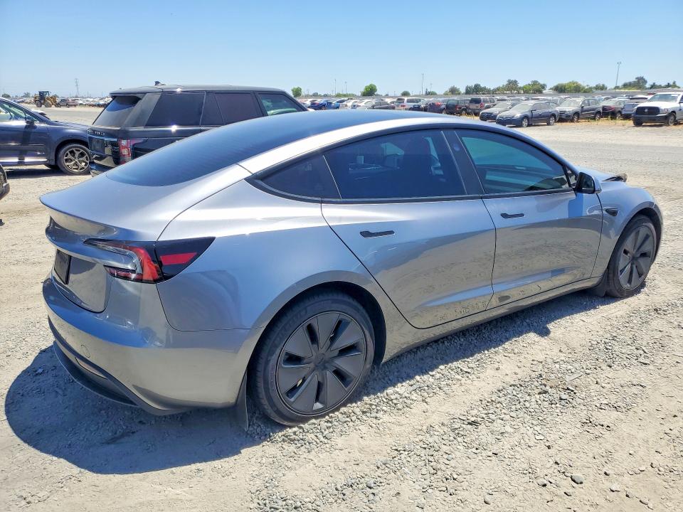 Photo 3 from auction – 2025 TESLA MODEL 3 with VIN 5YJ3E1EA7SF940418