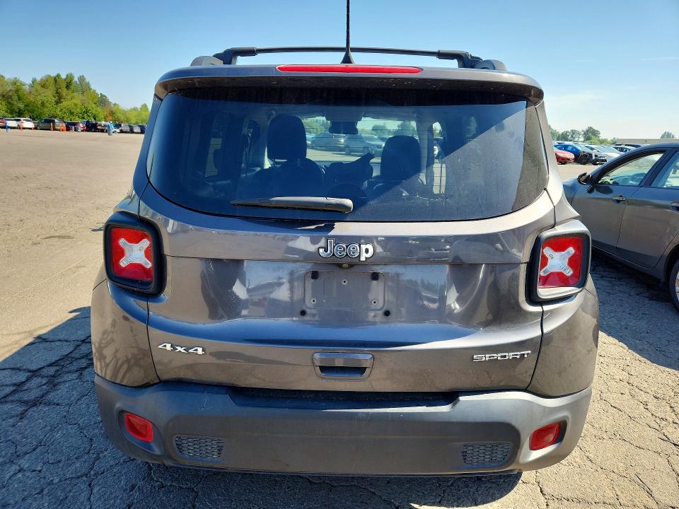 Photo 6 from auction – 2019 JEEP RENEGADE with VIN ZACNJBAB4KPK02493