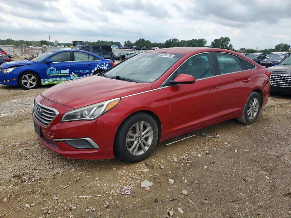 HYUNDAI SONATA 2017 with VIN 5NPE24AF2HH453206 - Photo from auction
