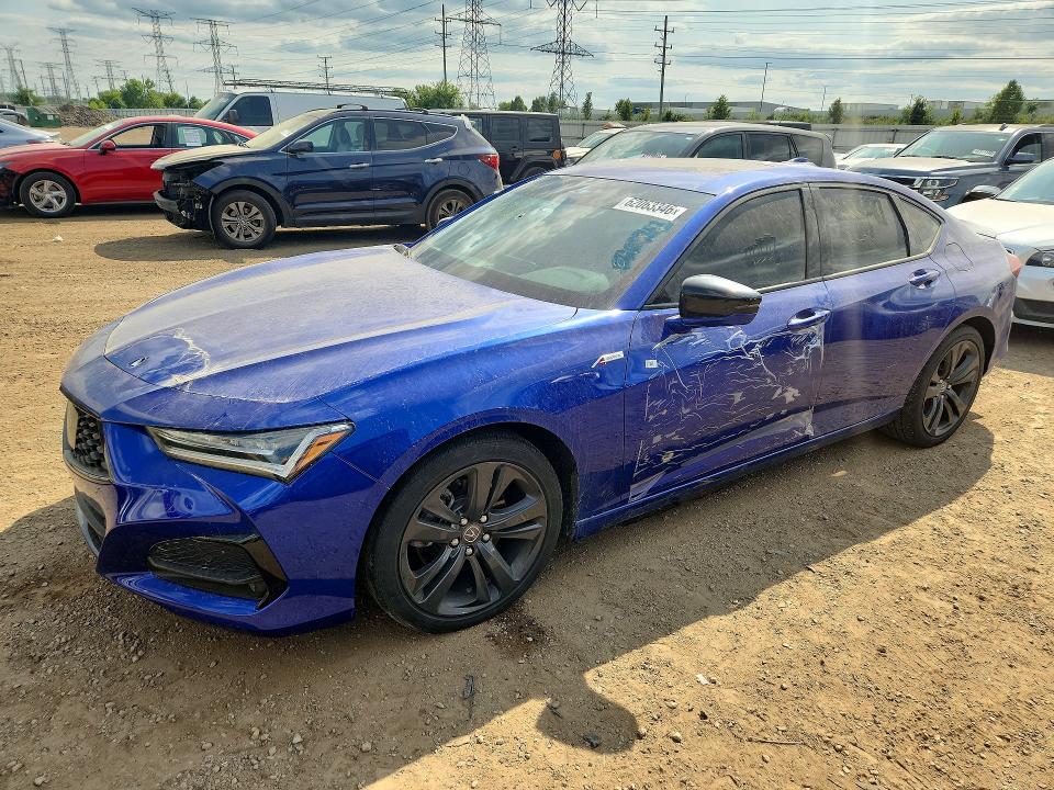 Photo 1 from auction – 2021 ACURA TLX with VIN 19UUB5F59MA011124