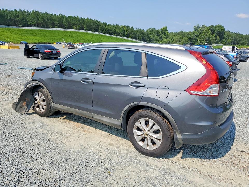 Photo 2 from auction – 2013 HONDA CR-V with VIN 5J6RM3H79DL022043