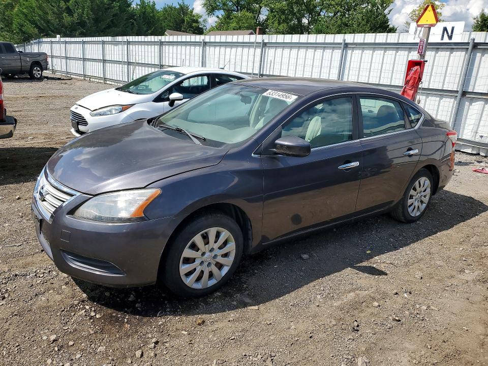 Photo 1 from auction – 2013 NISSAN SENTRA with VIN 3N1AB7AP9DL651500