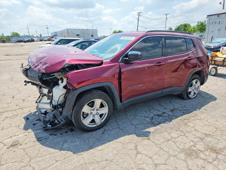 JEEP COMPASS 2022 with VIN 3C4NJCBB7NT149406 - Photo from auction