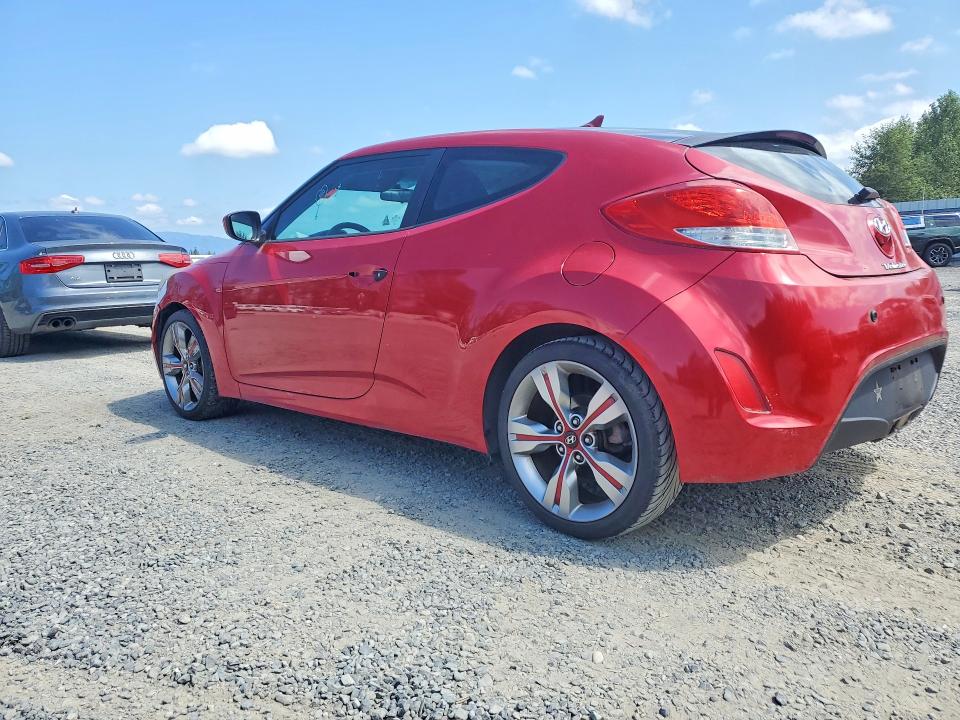 Photo 2 from auction – 2012 HYUNDAI VELOSTER with VIN KMHTC6AD9CU031698
