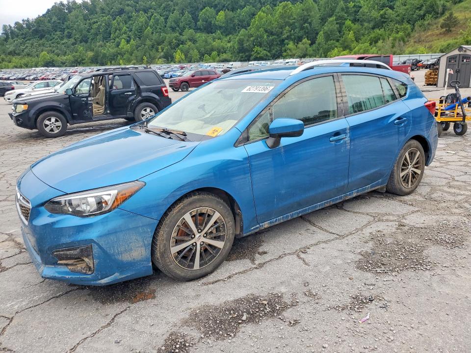 SUBARU IMPREZA 2019 with VIN 4S3GTAC66K3737328 - Photo from auction
