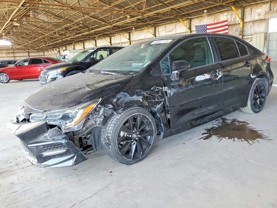 TOYOTA COROLLA 2020 with VIN 5YFS4RCE7LP037209 - Photo from auction
