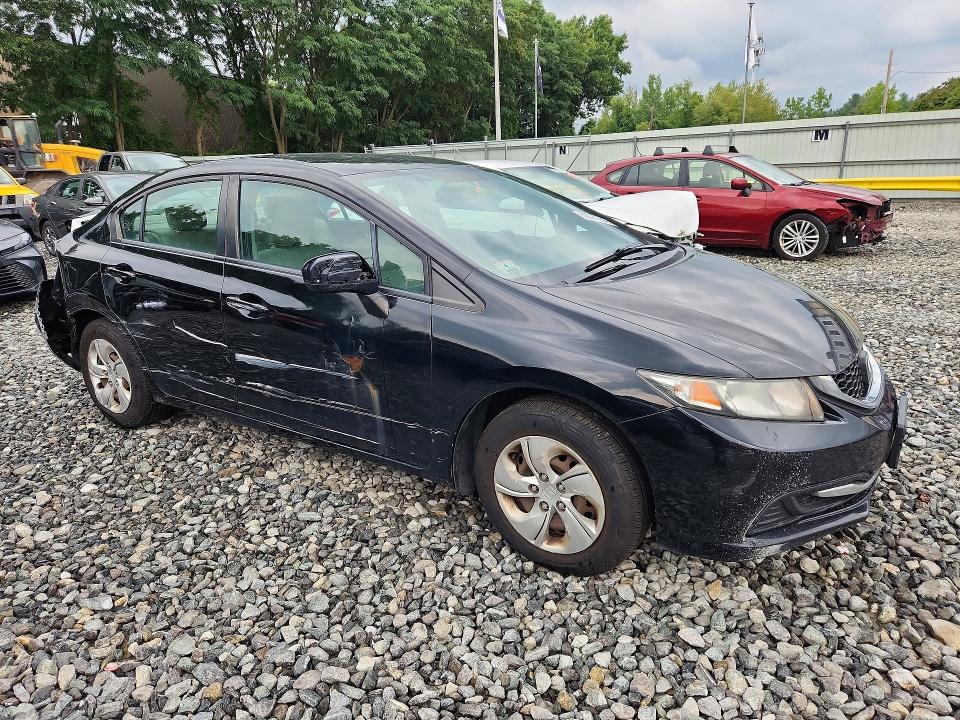 Photo 4 from auction – 2015 HONDA CIVIC with VIN 19XFB2F54FE254880
