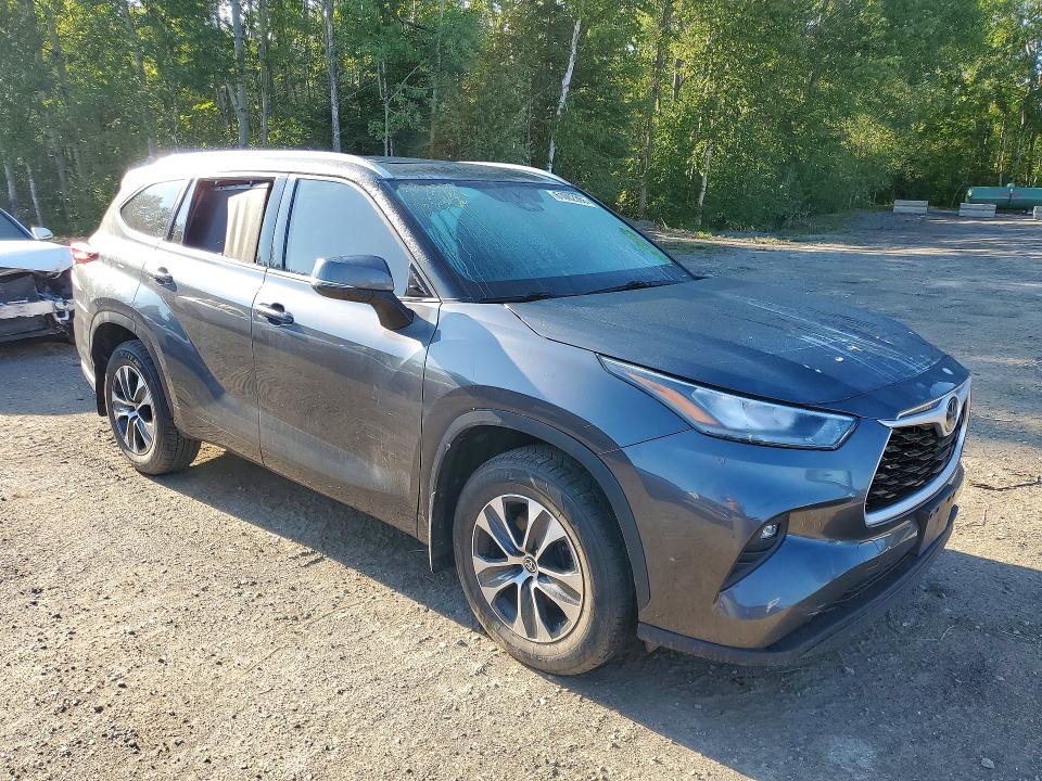 Photo 4 from auction – 2020 TOYOTA HIGHLANDER with VIN 5TDGZRBH1LS026572