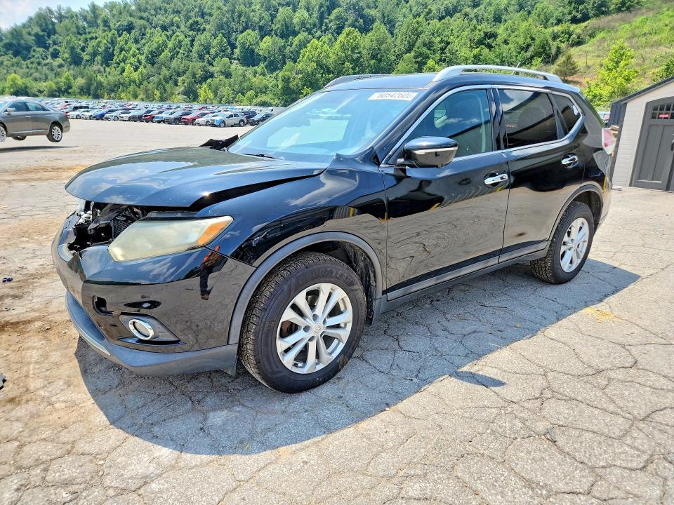 NISSAN ROGUE 2015 with VIN 5N1AT2MVXFC822997 - Photo from auction