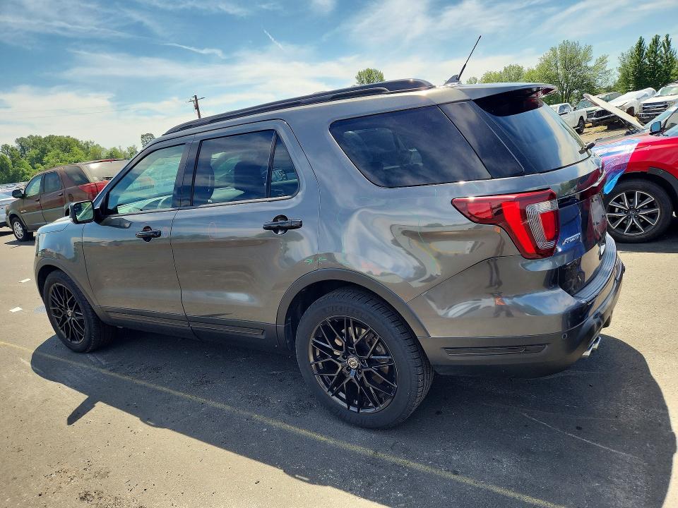 Photo 2 from auction – 2018 FORD EXPLORER with VIN 1FM5K8GT9JGC14875