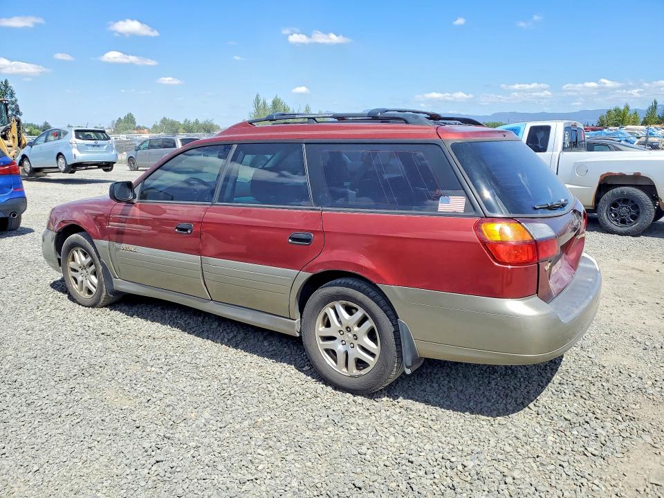 Photo 2 from auction – 2002 SUBARU LEGACY with VIN 4S3BH675827645396
