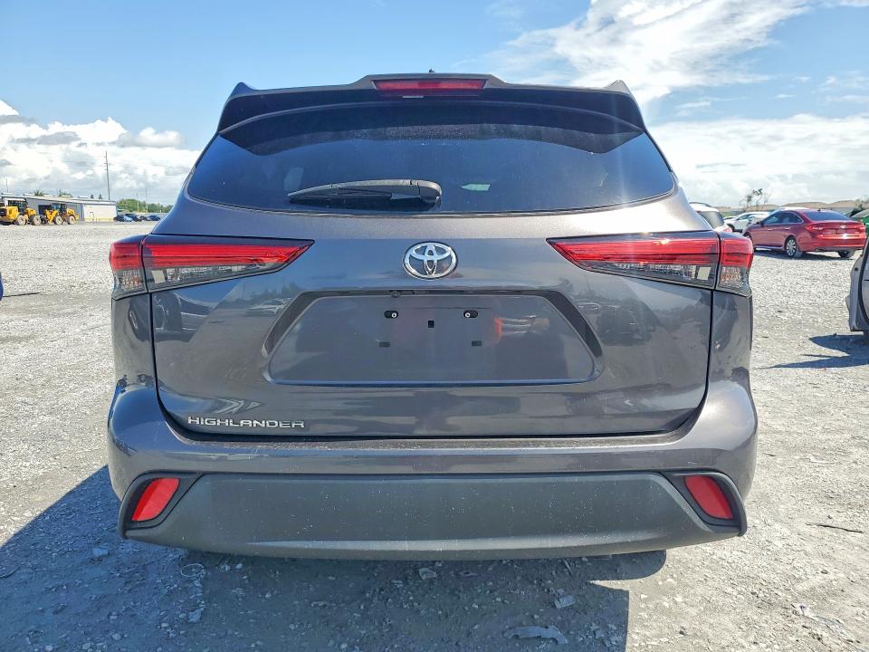 Photo 6 from auction – 2022 TOYOTA HIGHLANDER with VIN 5TDCZRAH3NS093256