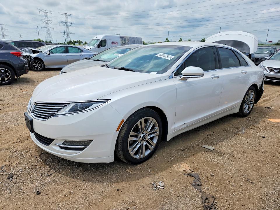 LINCOLN MKZ 2013 with VIN 3LN6L2G91DR826651 - Photo from auction