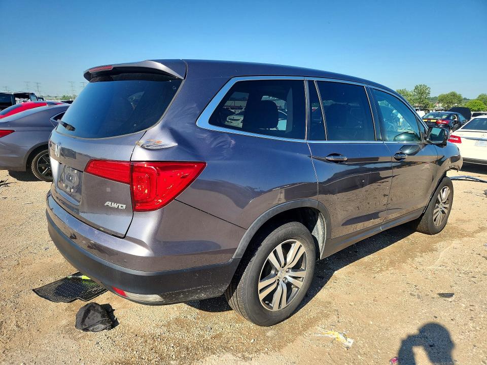 Photo 3 from auction – 2016 HONDA PILOT with VIN 5FNYF6H74GB056783