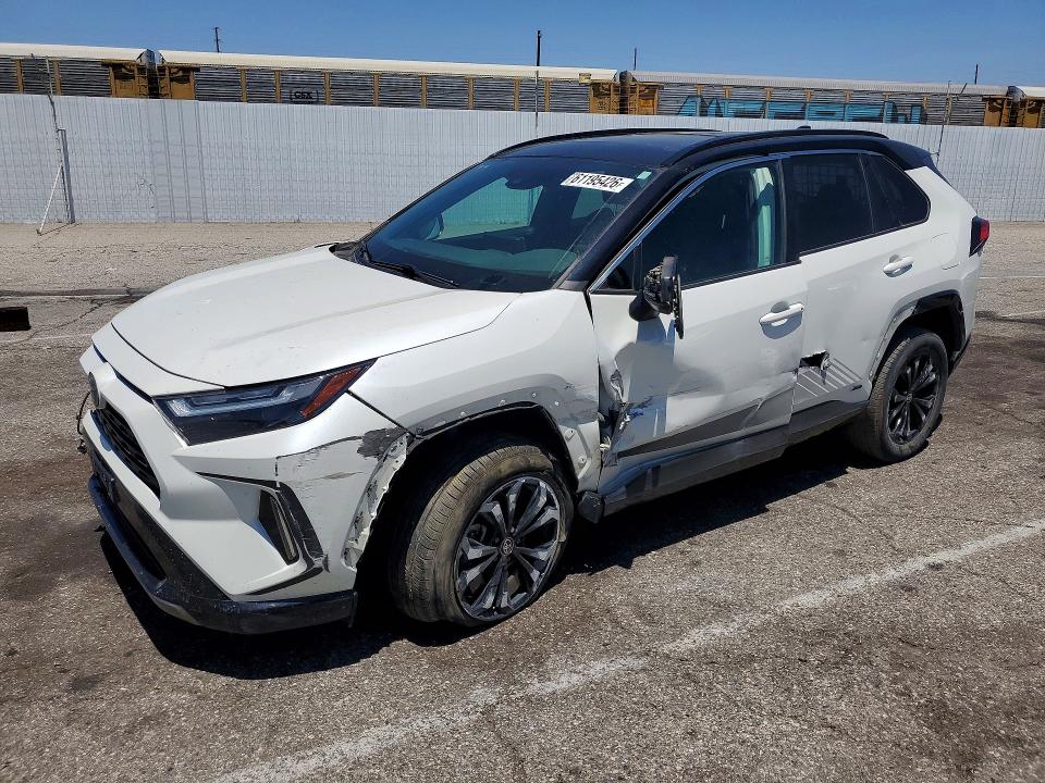 TOYOTA RAV4 2022 with VIN 4T3E6RFV4NU092289 - Photo from auction