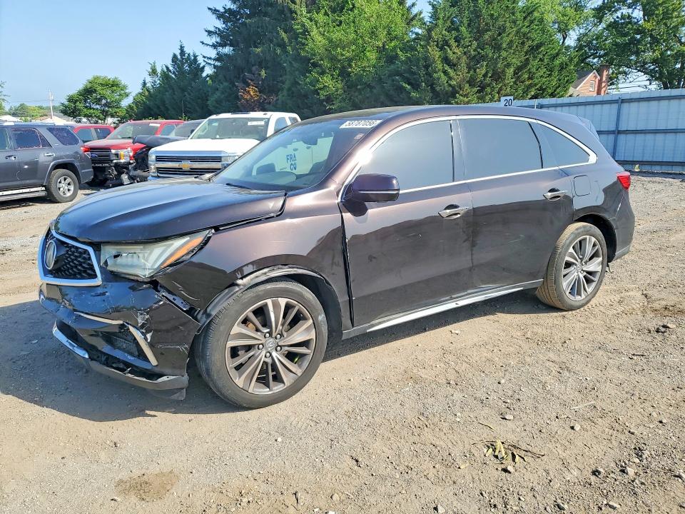 ACURA MDX 2017 مع رقم تعريف المركبة 5FRYD4H54HB002893 - صورة من المزاد