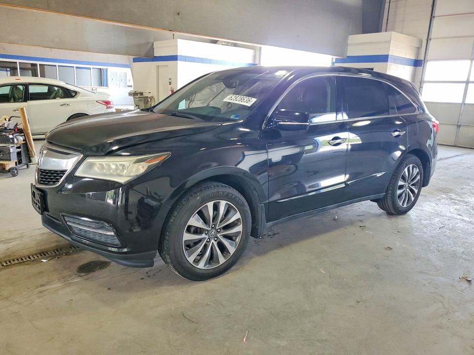 ACURA MDX 2016 with VIN 5FRYD4H40GB012861 - Photo from auction