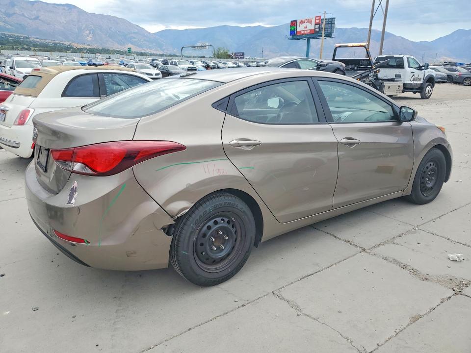 Photo 3 from auction – 2016 HYUNDAI ELANTRA with VIN 5NPDH4AE3GH688309