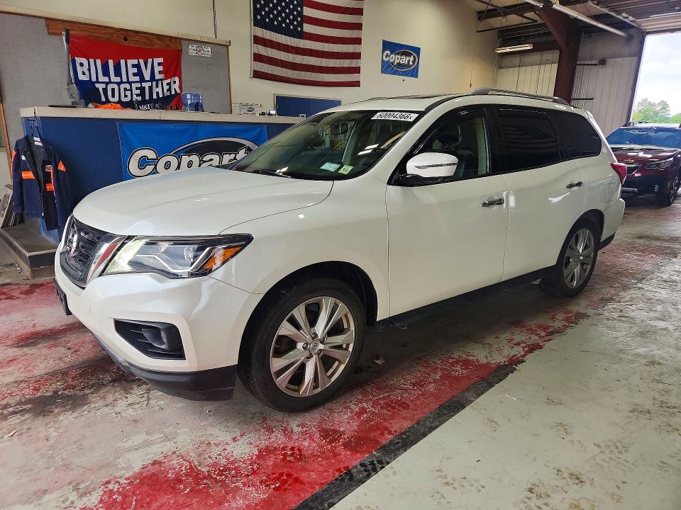 NISSAN PATHFINDER 2019 with VIN 5N1DR2MM7KC587245 - Photo from auction