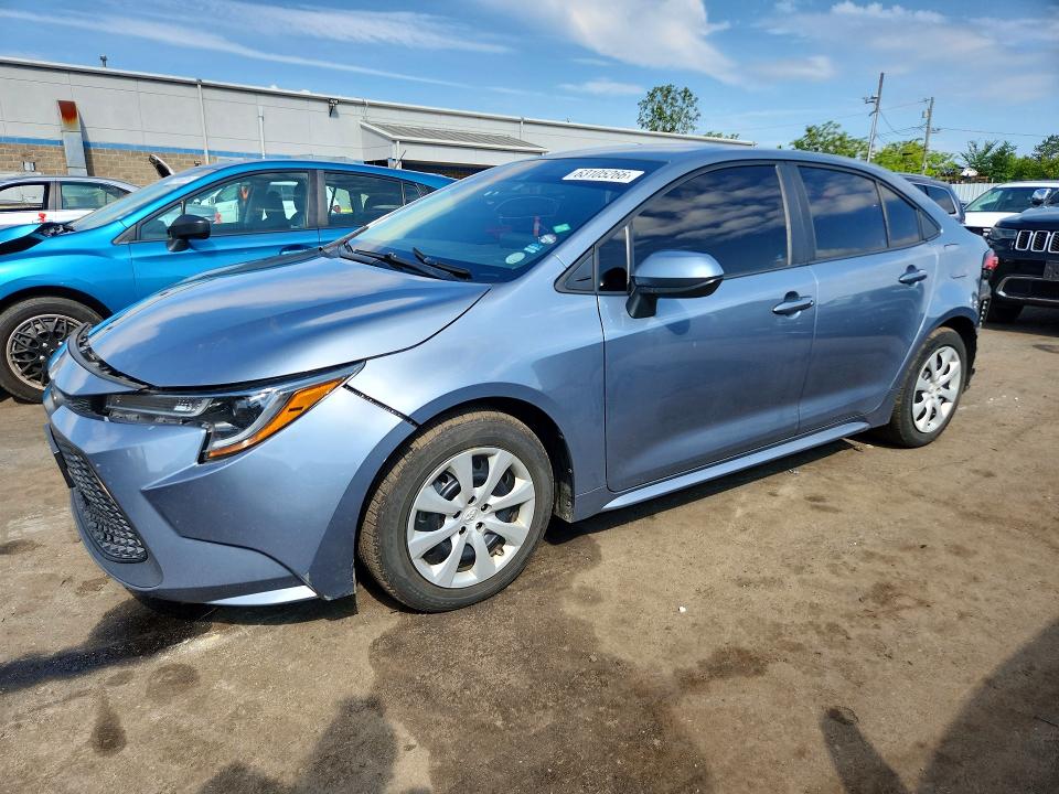 TOYOTA COROLLA 2021 with VIN 5YFEPMAE2MP189944 - Photo from auction