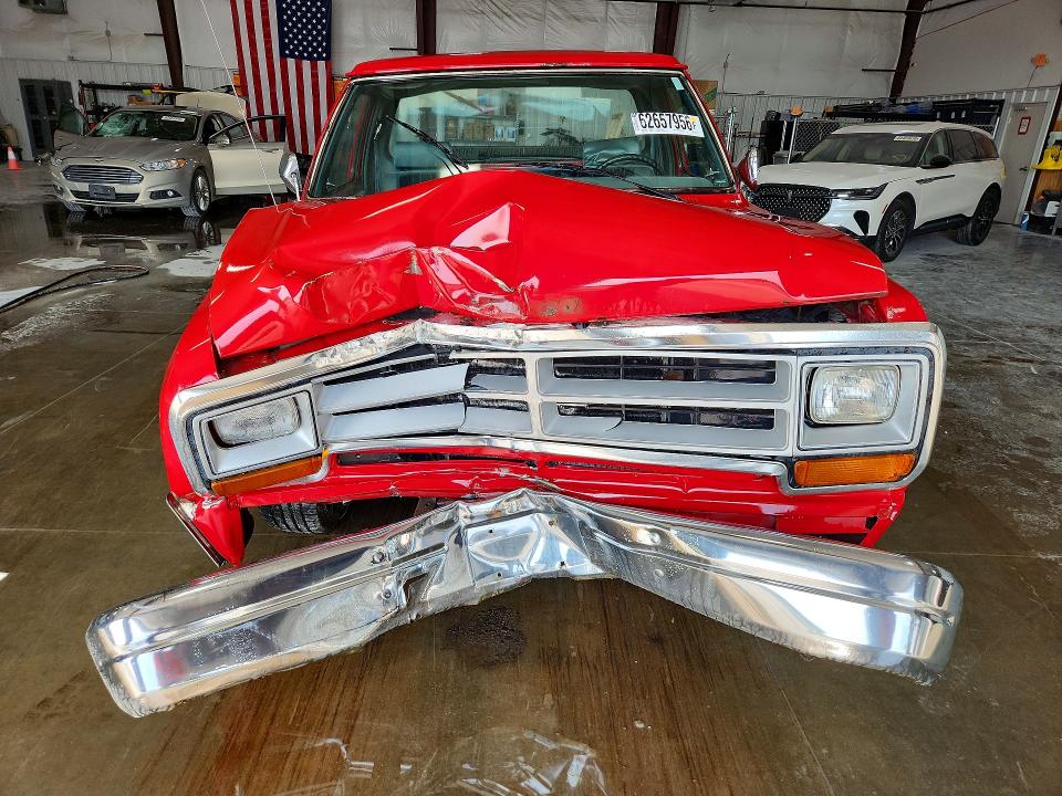 Photo 5 from auction – 1990 DODGE D-SERIES with VIN 1B7GE16Y9LS700210